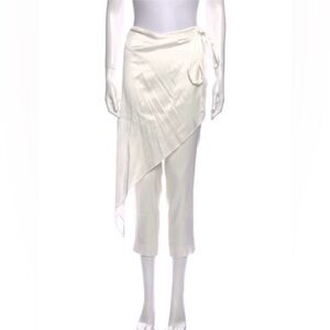 NWT Hellessy Elegant White overlay pants, US0
